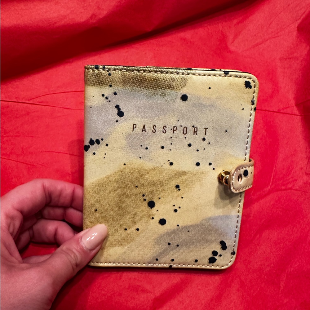 Anthropologie Lillian Farag passport holder